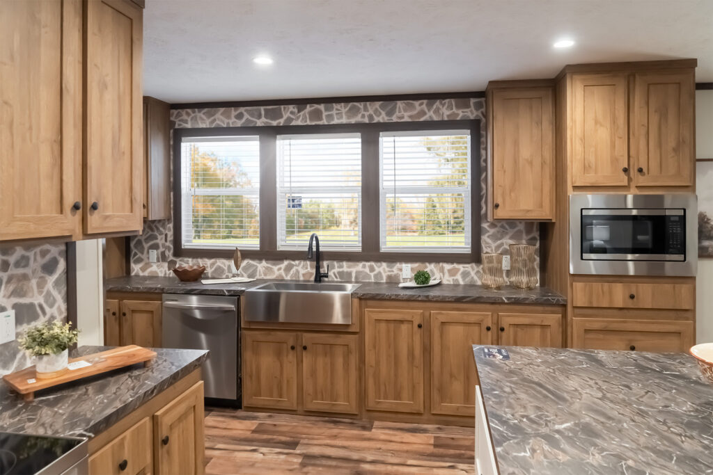 Built-in microwave